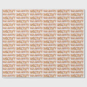 Hockey Feestdagen die papier verpakken, kerstkerst (Vlak)