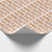 Hockey Feestdagen die papier verpakken, kerstkerst (Hoek)