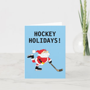 Hockey Feestdagen Kerstmis Kaart