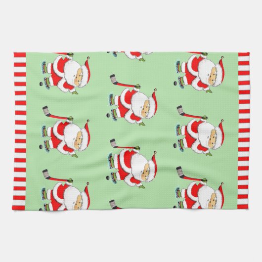 Hockey-Feestdagen Theedoek (Horizontaal)