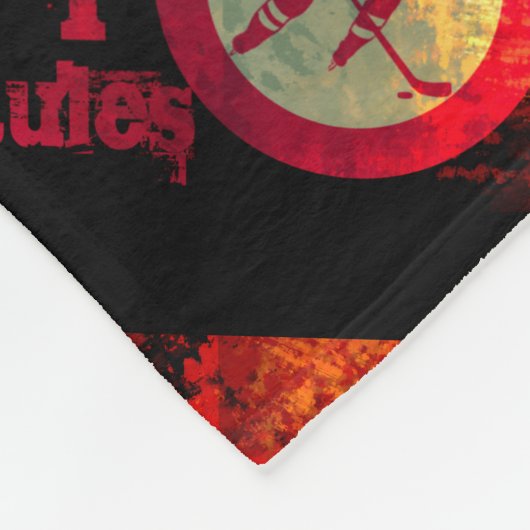 Hockey Fleece Deken (Hoek)