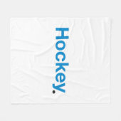 Hockey Fleece Deken (Voorkant (Horizontaal))