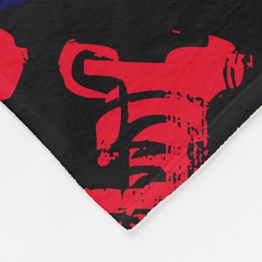 HOCKEY FLEECE DEKEN (Hoek)