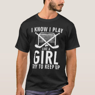 Hockey for Women Girls Field Hockey Player 10 T-shirt