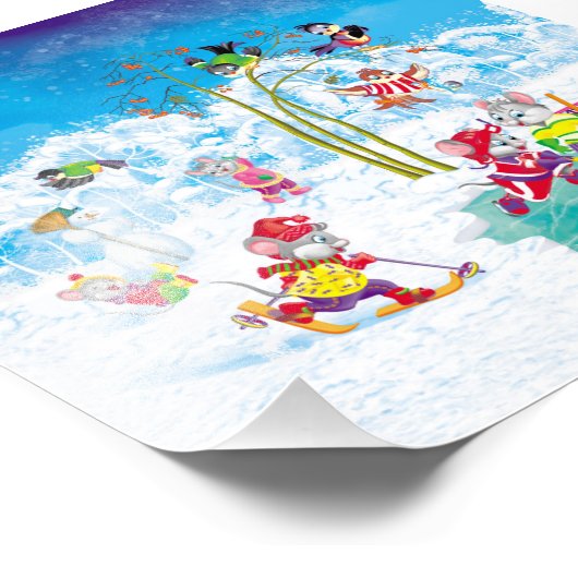 hockey foto afdruk (Hoek)