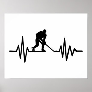 Hockey-frequentie Poster