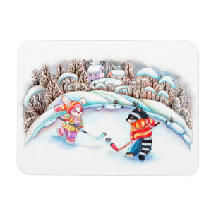 Hockey Fun Magneet