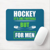 Hockey Funny Quotes Fathersday Mens Hockey  Muismat (Met muis)