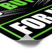 Hockey Funny Quotes Fathersday Mens Hockey  Poster (Hoek)