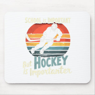 Hockey gaat voor op school grappig muismat