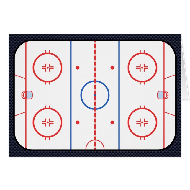 Hockey Game Companion Carbon Fibre Style (Voorkant Horizontaal)