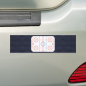 Hockey Game Companion Carbon Fibre Style Bumpersticker (Op auto)
