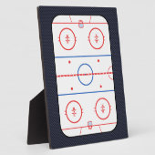 Hockey Game Companion Carbon Fibre Style Fotoplaat (Zijkant)