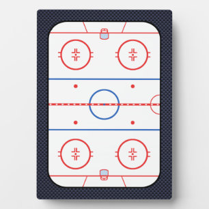 Hockey Game Companion Carbon Fibre Style Fotoplaat