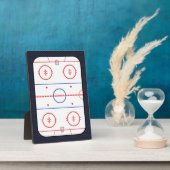 Hockey Game Companion Carbon Fibre Style Fotoplaat (Zijkant)