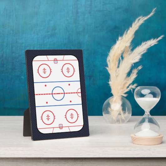 Hockey Game Companion Carbon Fibre Style Fotoplaat (Zijkant)