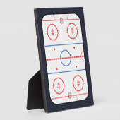 Hockey Game Companion Carbon Fibre Style Fotoplaat (Zijkant)
