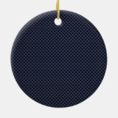 Hockey Game Companion Carbon Fibre Style Keramisch Ornament (Achterkant)