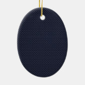 Hockey Game Companion Carbon Fibre Style Keramisch Ornament (Achterkant)