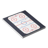 Hockey Game Companion Carbon Fibre Style Notitieblok (Schuin)