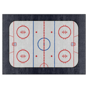 Hockey Game Companion Carbon Fibre Style Snijplank