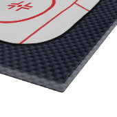 Hockey Game Companion Carbon Fibre Style Snijplank (Hoek)