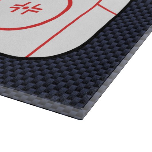 Hockey Game Companion Carbon Fibre Style Snijplank (Hoek)
