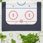 Hockey Game Companion Carbon Fibre Style Theedoek (Gevouwen)