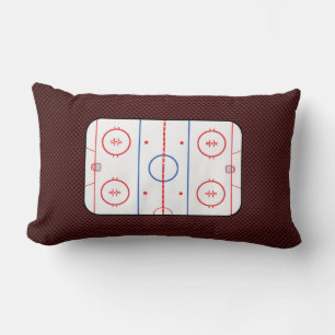 Hockey Game Companion Rink Diagram Kussen