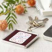 Hockey Game Companion voor Autograaf Ready Sleutelhanger (Zijkant)