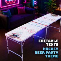 Hockey Game Night Bachelor Bierfeest full grafisch