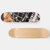 Hockey Gear Grunge Style Persoonlijk Skateboard (Horizontaal)