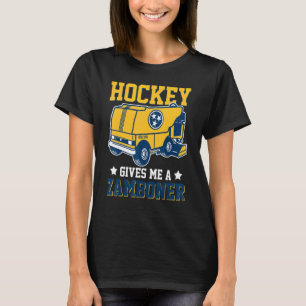 Hockey geeft me een Zamboner Hockey T-shirt