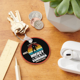 Hockey geeft me een Zamboner Sleutelhanger
