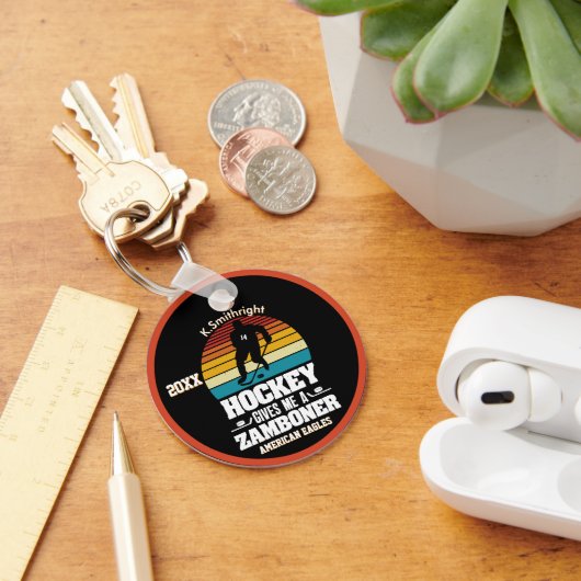 Hockey geeft me een Zamboner Sleutelhanger (Bureau)