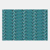 Hockey Gefeliciteerd met het verpakken van papierb Inpakpapier Vel (Voorkant 3)