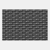 Hockey Gefeliciteerd met het verpakken van papierb Inpakpapier Vel (Voorkant 2)