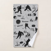 Hockey gek-handdoekje bad handdoek (Handdoek)