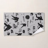 Hockey gek-handdoekje bad handdoek (Handdoek)