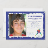 Hockey Geometrics Fotouitnodiging Kaart (Voorkant)