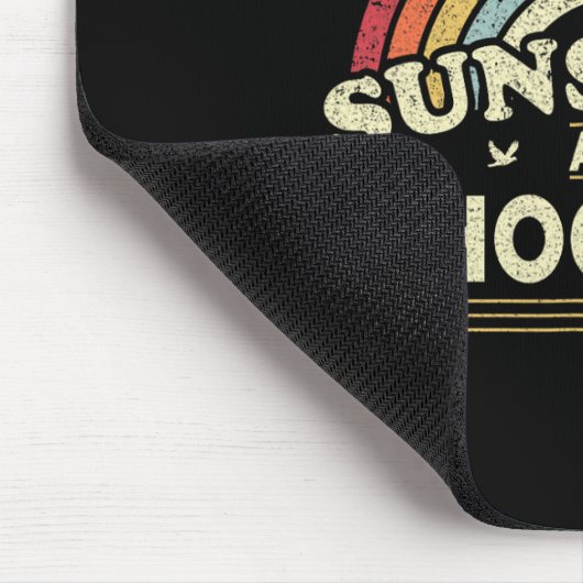 Hockey. Gewoon een meisje dat van zonneschijn en h Muismat (Hoek)