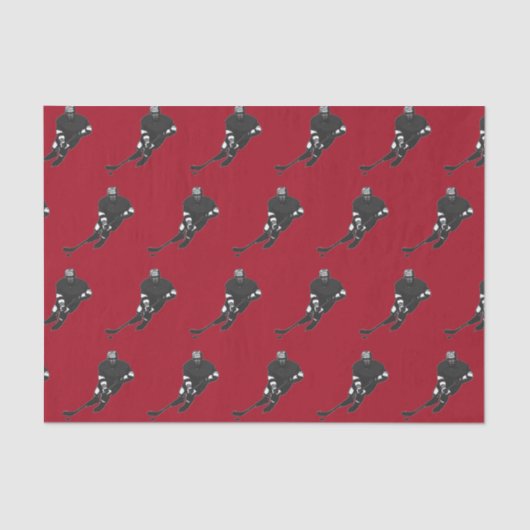 Hockey Gift Tissue Tissuepapier (Voorkant)