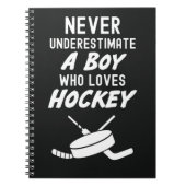 Hockey Gifts For Boys Kids Player Children School Notitieboek (Voorkant)