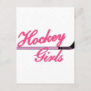 Hockey Girl Briefkaart