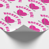 Hockey Girl Cadeaupapier (Hoek)
