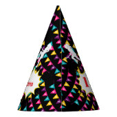 Hockey Girl Player Birthday Feesthoedjes (Achterkant)