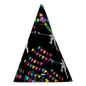 Hockey Girl Player Birthday Feesthoedjes (Rechts)