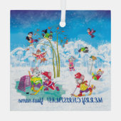 hockey glas ornament (Achterkant)