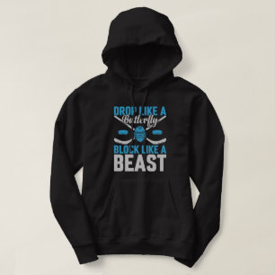 Hockey Goal Block als een Beest Hoodie