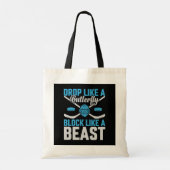 Hockey Goal Block als een Beest Tote Bag (Achterkant)